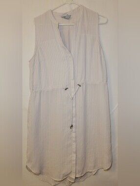 h&m coachella denim dress H&M Coachella Denim Embroidered Wrap Dress Halter